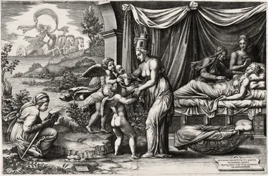 Alegoría del nacimiento 1560, 1500 (1558)